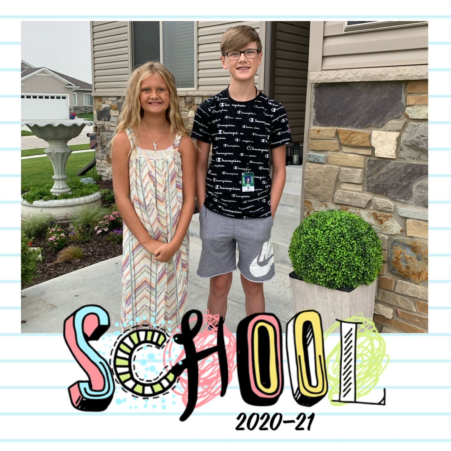 Kale 9th grade Lincoln Southwest and Emery 5th grade at Adams Elementary